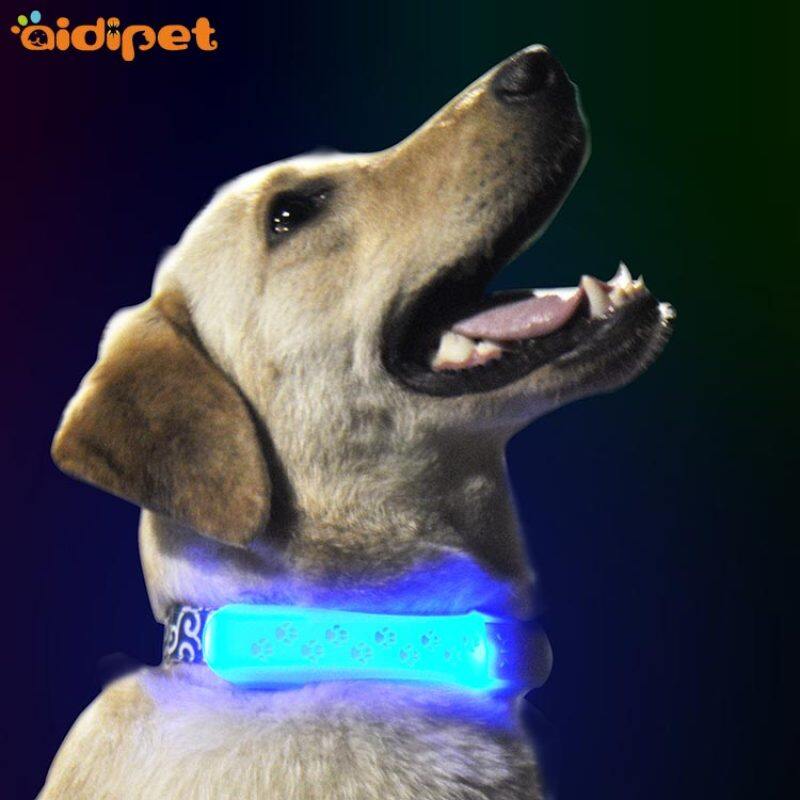 Multi-use Flashing Dog Light up Collar Led Small Accessory Pet Dogs Light for Safety Waterproof Led Dog Light Cover
