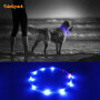 Wholesale  Hot selling Eco-friendly  Dog Silicone Collar Collar Pet DIY Size Cuttable Led Flashing Dog Tube Collar Necklace