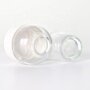 Cosmetic Packaging Skincare Clear Glass Bottles Jars Set with Screw Cap