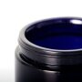 5ml violet glass cream jar for moisture cream skin care jar glass packaging jar manufacture
