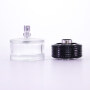 plastic cap tire shape cover looks handsome 50ml thick bottom glass perfume bottle