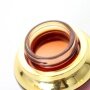 50ml golden lid amber glass cream jar luxury skin care cream jar in special shape