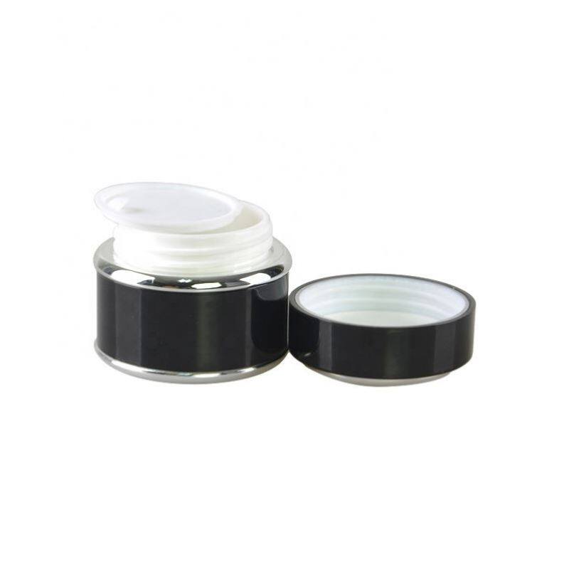 Aluminum Cream Jar Cosmetic Package Screw Cap With 10ml  15ml
