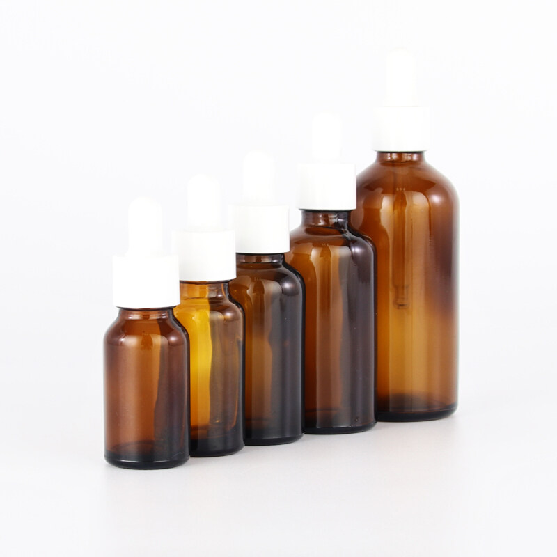 5ml 10ml 15ml 20ml 30ml 50ml 100ml custom printed amber glass dropper bottle,essential oil bottle