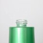 Painted Green Gradient Glass Cream Bottles Jars Containers with Spray