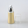 gold glass cream jar gold cosmetic container set gold cosmetic jars bottle packaging with pump sprayer & spray bottle cosmetic