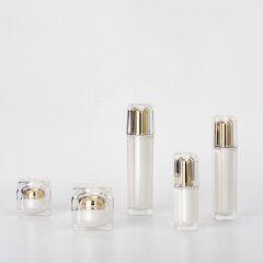 2oz Luxury acrylic jars and bottles for cosmetic packaging