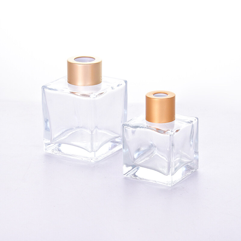 Hot Selling Shape Thick Bottom Clear Glass Empty Aromatherapy Bottle