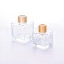Hot Selling Shape Thick Bottom Clear Glass Empty Aromatherapy Bottle