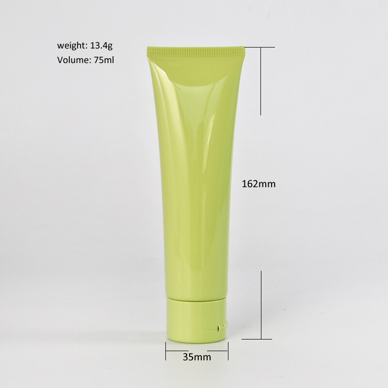 New Design Biodegradable PCR Cosmetic Squeeze Tubes  for hand cream lotion gel essence facial cleanser cosmetic packaging
