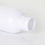 60mL White Cosmetic Body Lotion Refillable Plastic Cap Lotion Bottle