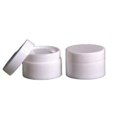White PLA plastic bottle and jar biodegradable plastic bottle for skin care package