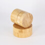 wooden cream jar 5g 10g 15g 20g 30g 50g 100g 150g 200gram Eco friendly bamboo cosmetic jar