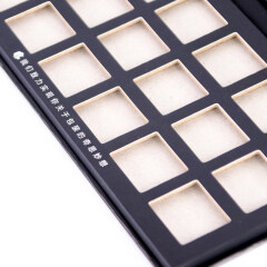 Hot Selling Luxury Empty DIY  6 Grids  Eyeshadow Makeup Palette Case Box Cosmetic Packaging