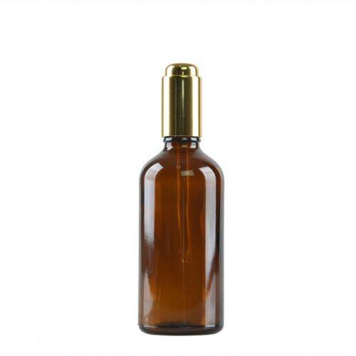 Cream pumps essential oil bottle amber glass cosmetic containers with dropper airless bottle of for essential oil 10ml 30ml 50ml