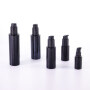50ml 100ml cosmetic glass bottle opaque black glass bottle for skincare packaging