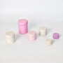 Wholesale  environmental friendly eco-friendly  10g 50g 80g 240g straw material cream jar cosmetic packages
