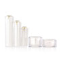 Cosmetic packaging plastic acrylic lotion pump bottle and cream jar