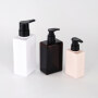 Hot selling PETG plastic bottles 100ml  250ml 350ml square shape plastic bottles empty cosmetic containers and packages