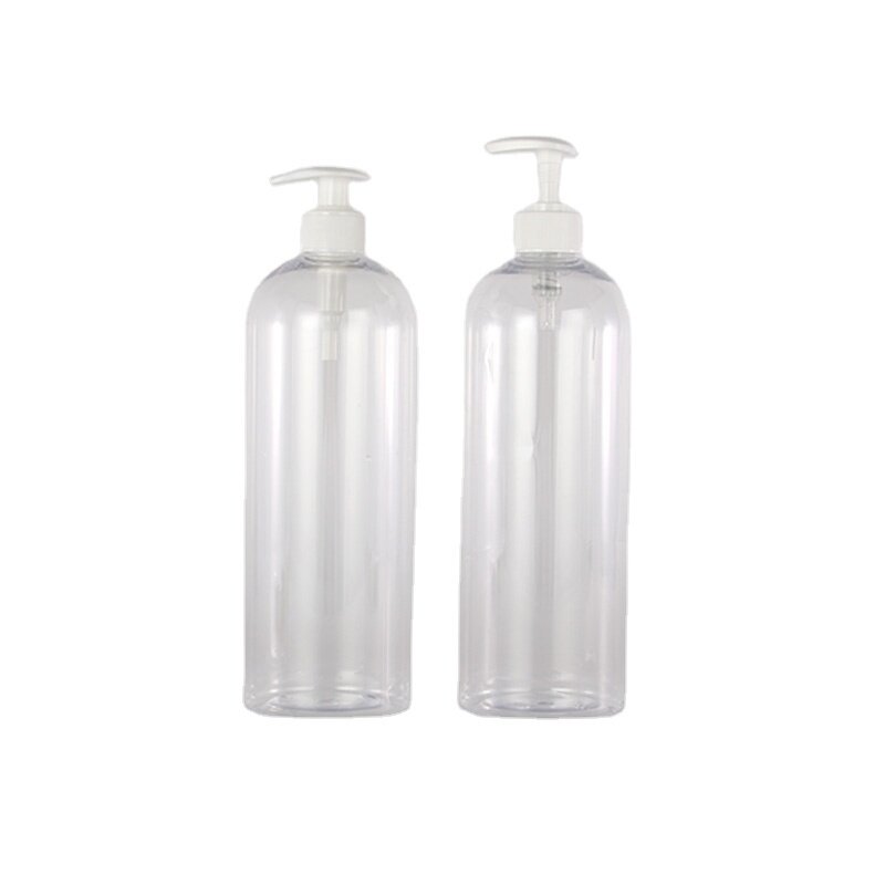 1 litre,1000ml boston round detergent PET plastic bottle wholesale