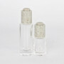 Cosmetics Marbling 10ml 15ml 20ml 25ml 30ml clear essential oil glass bottle with press dropper