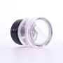 plastic cap tire shape cover looks handsome 50ml thick bottom glass perfume bottle
