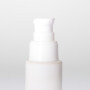 Ready to ship Opal White Glass Bottle And Jar For Skincare, 10ml 30ml 50ml luxury white glass cosmetic bottle