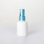 30ml serum bottle with pump sloping shoulder white glass bottle for serum