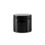 Hot cake black cosmetic PET plastic cream jar for cosmetic cream container