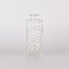 Hot model in stock reed diffuser clear glass material bottle