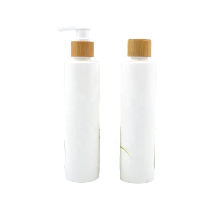 White PLA plastic bottle and jar biodegradable plastic bottle for skin care package