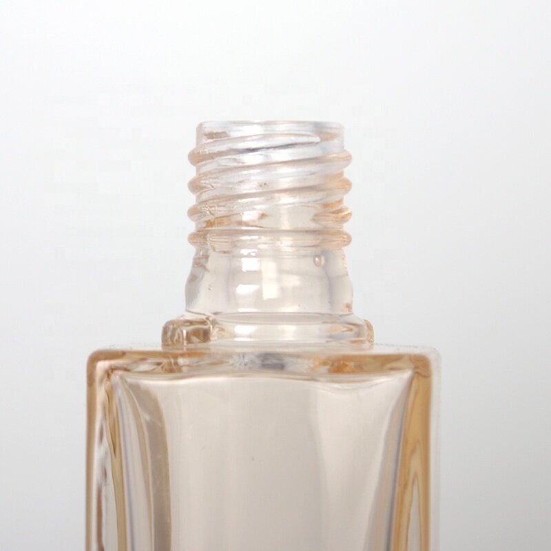 30ml champagne glass thick bottom bottle with champagne plastic lid and pump