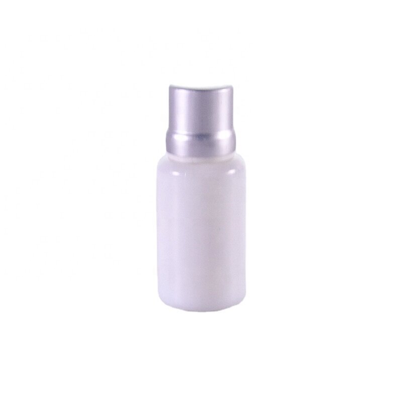 Opal White 15mL Round Shoulder Acrlyic Bottles for Essential Oil Sample