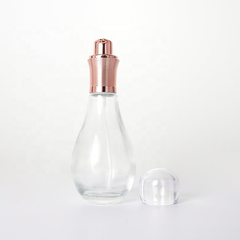 60mL Bulk Shape Toner Glass Bottle  with Push Cap