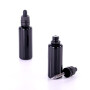 Luxury opal black glass bottle for Cosmetic essential oil serum lotion toner gel Aromatherapy Home Fragrances