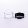 PET plastic jar 30g 100g Double Wall Plastic jar  for cosmetic packaging cream lotion gel samples