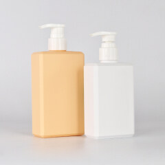 High quality 200ml 250ml PET PETG plastic hand wash bottles for shampoo shower gel  body wash with pumps