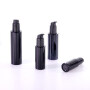 30ml 50ml 100ml cosmetic lotion pump bottle opaque black glass bottles for serum