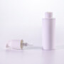 50ml Flat Shoulder Cylinder Shape White Glass Lotion Bottle cosmetic bottle skin care bottle