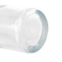 200ml cosmetic glass bottle with high quality plastic cover