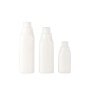 40ml 100ml 120ml white opal square glass cosmetic lotion pump and toner bottle