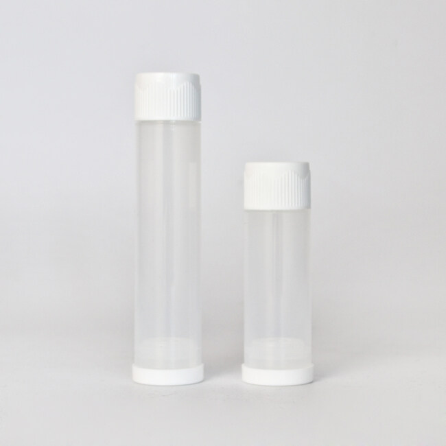 Wholesale 30ml 50ml transparent PET plastic toner bottles with white lids for skin care cosmetic packaging