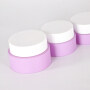 Customized injection color 15g 30g 50g 100g double wall plastic PP cosmetic cream jar container for skincare