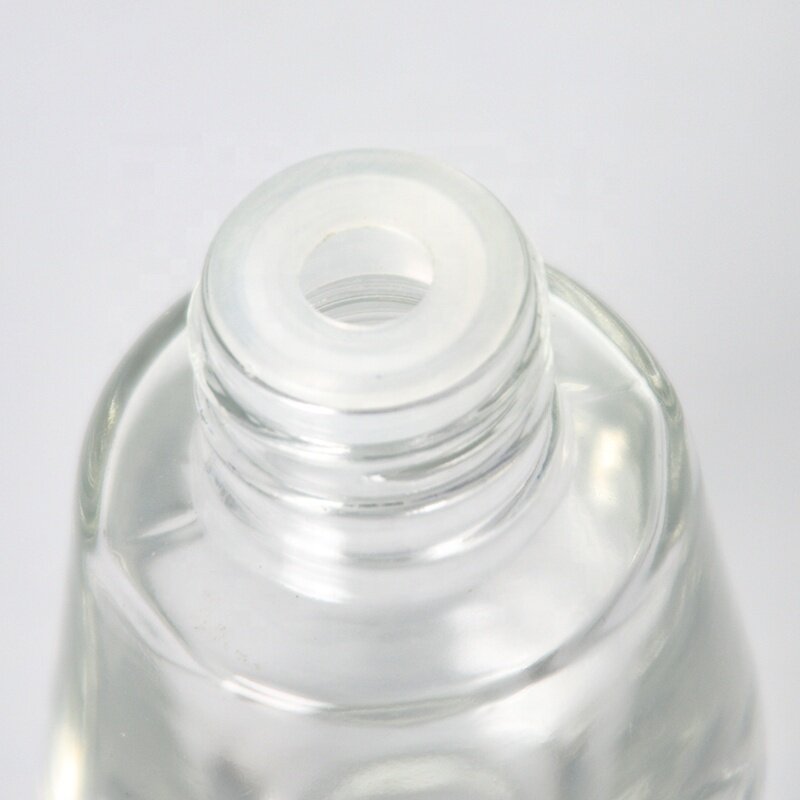 50mL Bulk Flat Shoulder Bulb Shape Empty Dropper Bottle with Logo Customizable