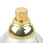 100ml perfume bottle clear glass bottle with special cap