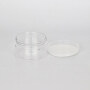 Cosmetic body scrub container 30g 50g 100g 150g 250g 300g 500g transparent PET plastic cream jar