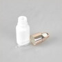Rose gold dropper Packaging High Quality Whole Set White Glass Bottles and opal Jars