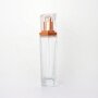100ml hexagon shape skin care bottle glass bottle for serum and lotion customized bottle manufacture