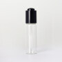 Elegant black button press dropper cover transparent glass bottle essential oil essence dispensed empty bottle
