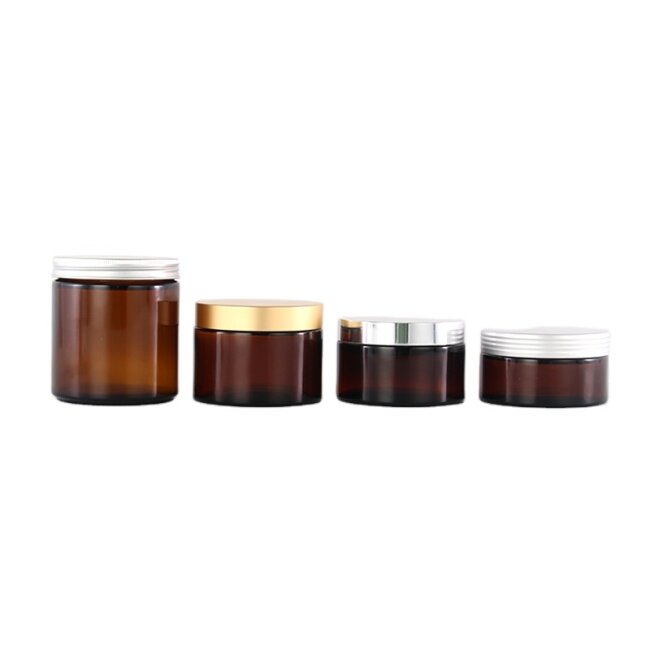 150ml 200ml 250ml 500ml glass preservation jars with metal lid